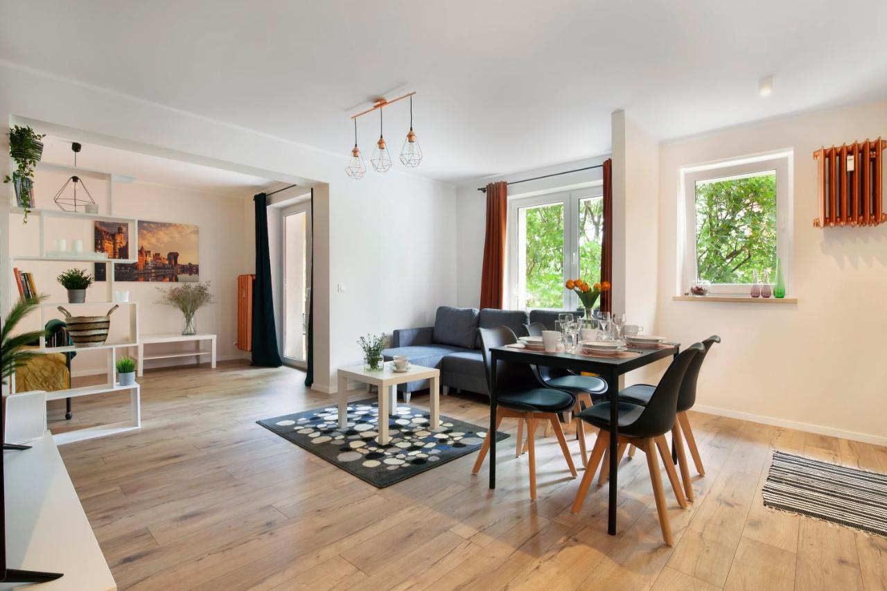 Elite Apartments Center Deluxe Gdansk Bagian luar foto
